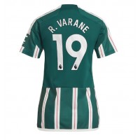 Fotbalové Dres Manchester United Raphael Varane #19 Dámské Venkovní 2023-24 Krátký Rukáv
